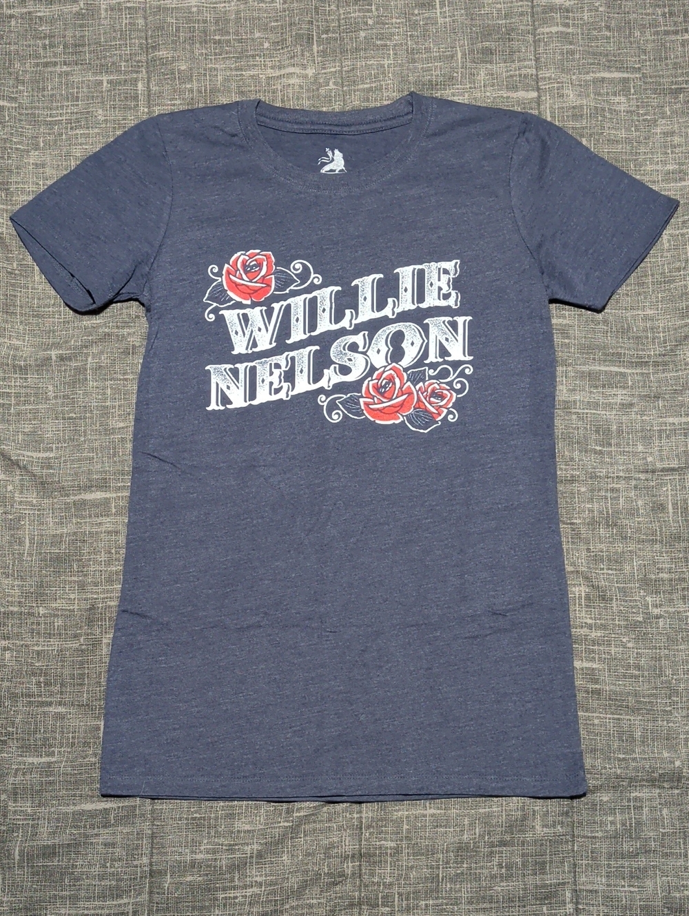 Willie Nelson Navy Graphic Tee